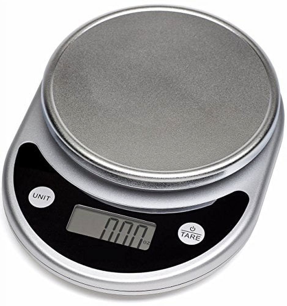 Mosiso, Pro Digital Kitchen Food Scale, 1g to 11 Lbs Capacity, Black-1, for Accurate Kitchen, Food and Portion Weighing
