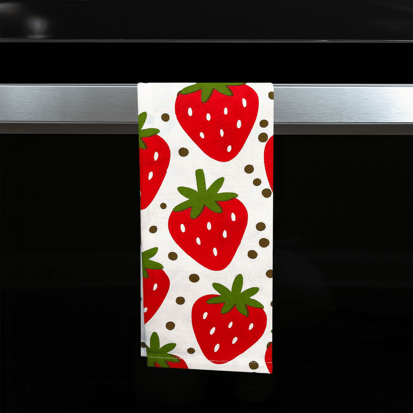 Celebrate Everyday Strawberry Kitchen Towel, for Drying Dishes, Wiping Counters and Everyday Kitchen Cleaning