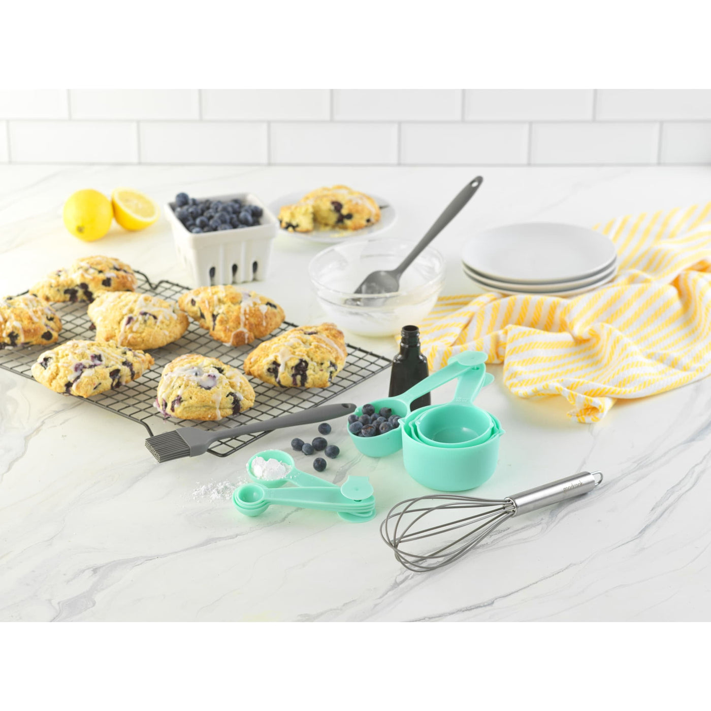 20-Piece Kitchen Tools and Gadget with Crock Set, for Everyday Home Kitchen Cooking, Storage and Organization
