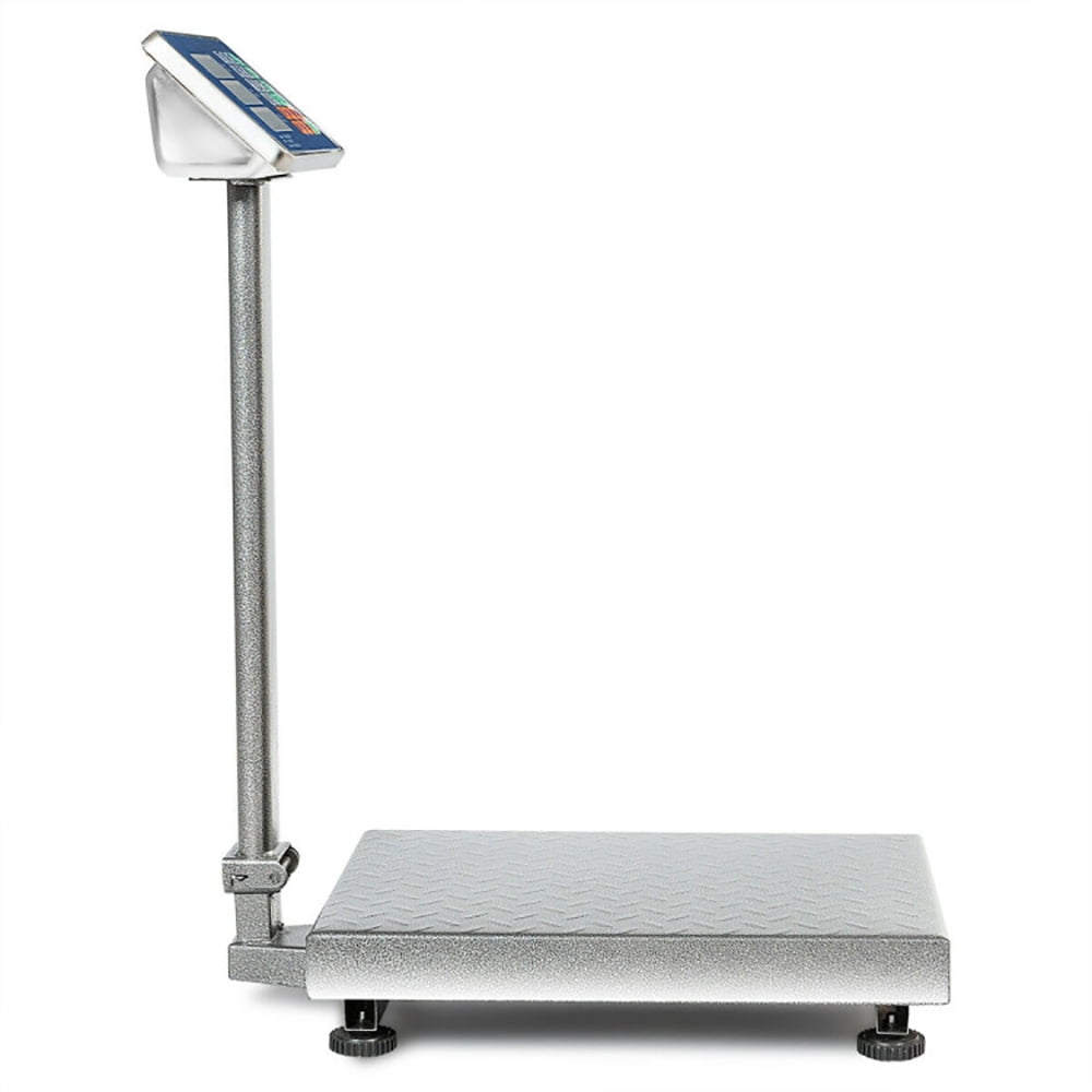 660 Lbs Weight Platform Scale Digital Floor Folding Scale, Price Computing Scale, Commercial Food Meat Produce Weighing Scale in Lb and Kg