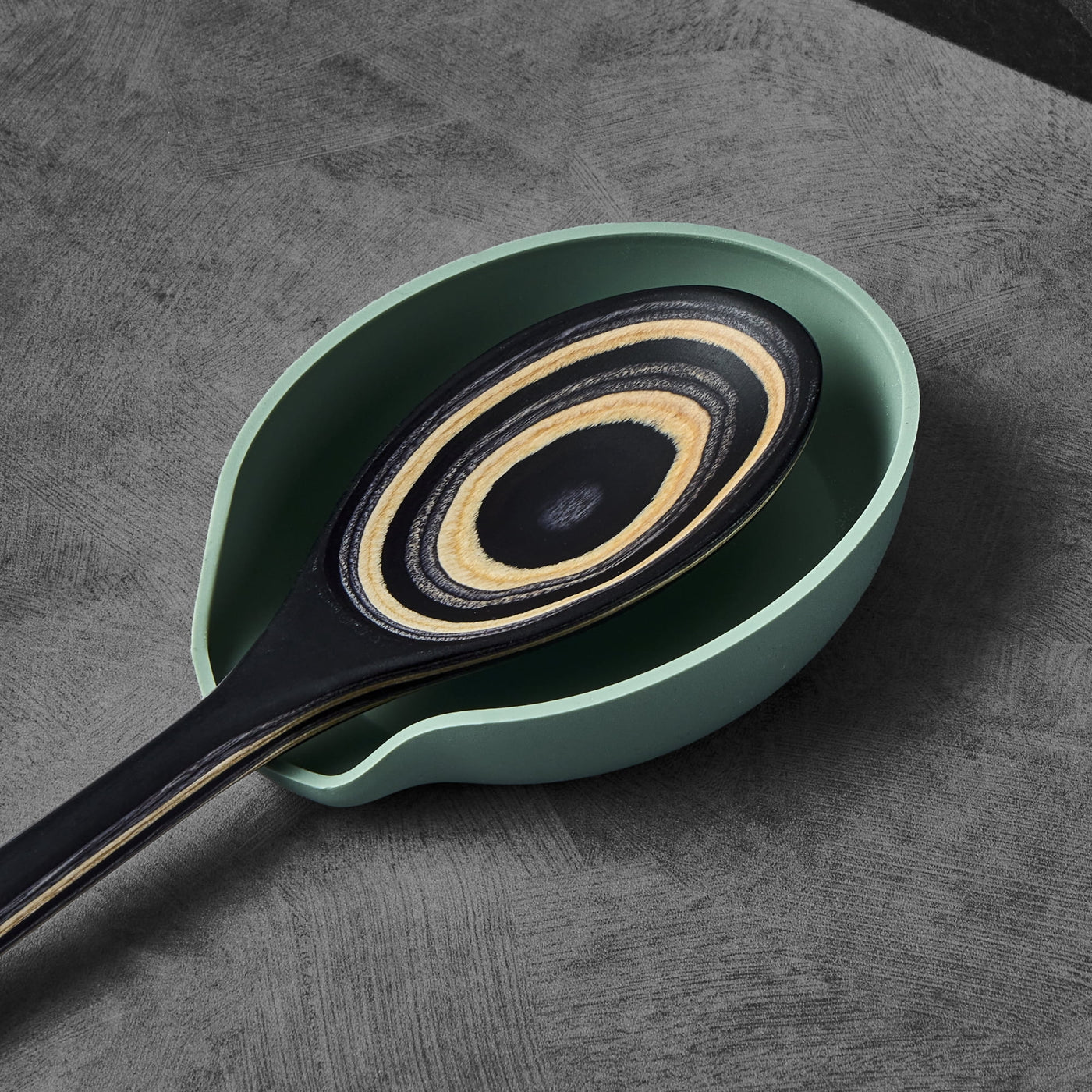 Nonstick Pakka Wood Spoon Black, for Cooking, Mixing, Serving and Nonstick Cookware, Durable Design for Daily Home Use