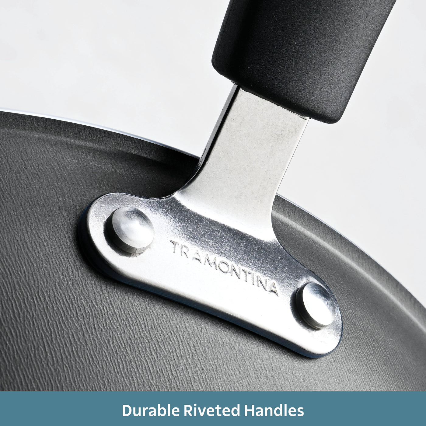 Primaware 2-Piece Nonstick Fry Pan Set, 9.5-Inch and 11-Inch Asphalt, for Everyday Home Kitchen Cooking, Storage and Organization