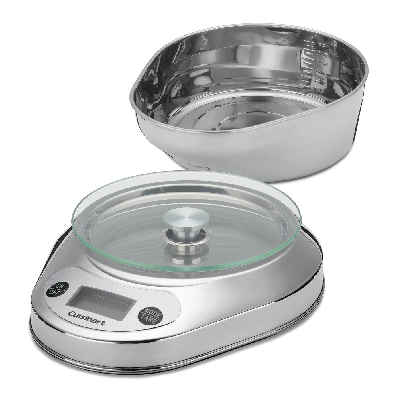 Precisionchef Bowl Digital Kitchen Scale, for Accurate Kitchen, Food and Portion Weighing, Durable Design for Daily Home Use