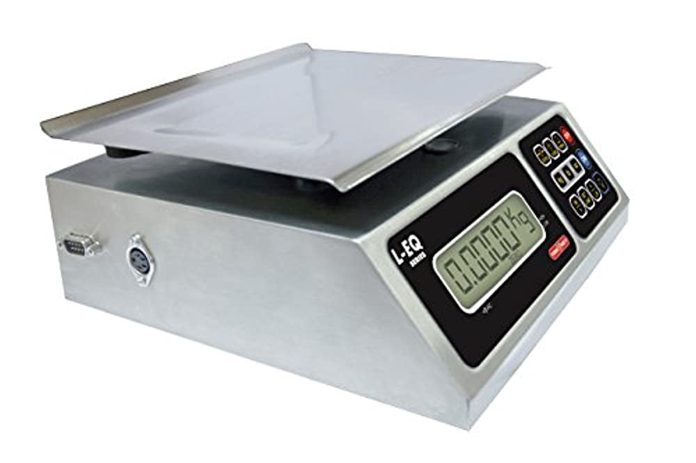 5/10 High Precision Digital Portion Control Scale, Stainless Steel Construction, 5 kg/10 Lb. Capacity