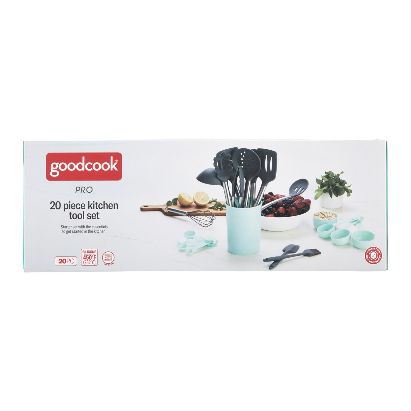 20-Piece Kitchen Tools and Gadget with Crock Set, for Everyday Home Kitchen Cooking, Storage and Organization