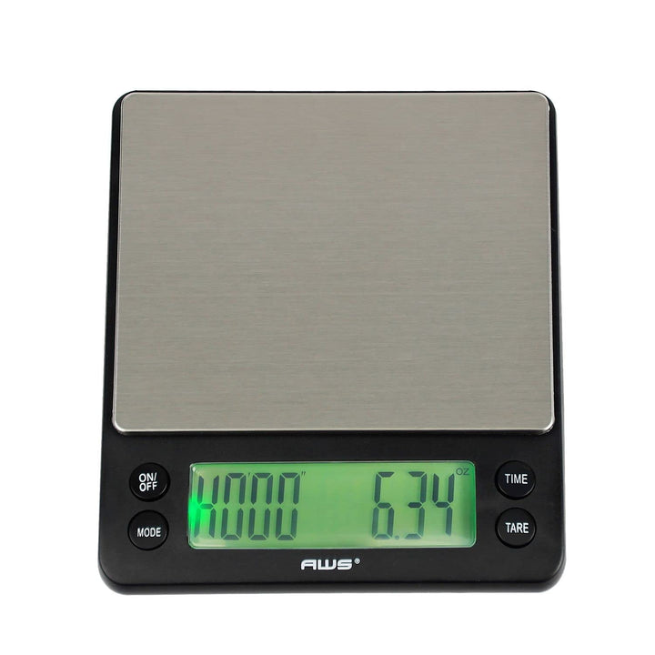 Digital Coffee Scale with Back-lit Lcd, 3000g, for Accurate Kitchen, Food and Portion Weighing, Durable Design for Daily Home Use