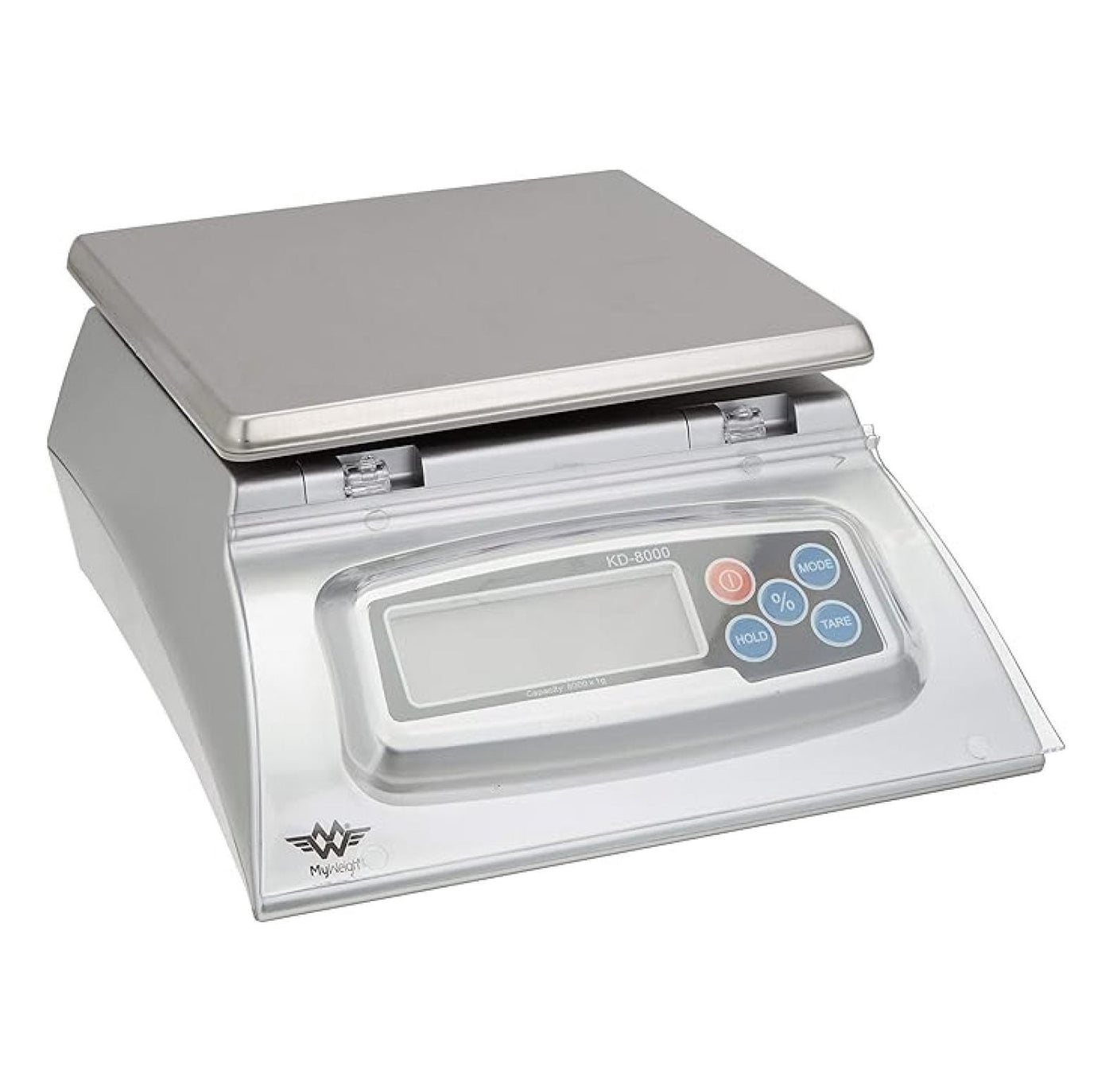 Bakers Math Kitchen Scale By T, Kd8000, Silver, for Accurate Kitchen, Food and Portion Weighing, Durable Design for Daily Home Use