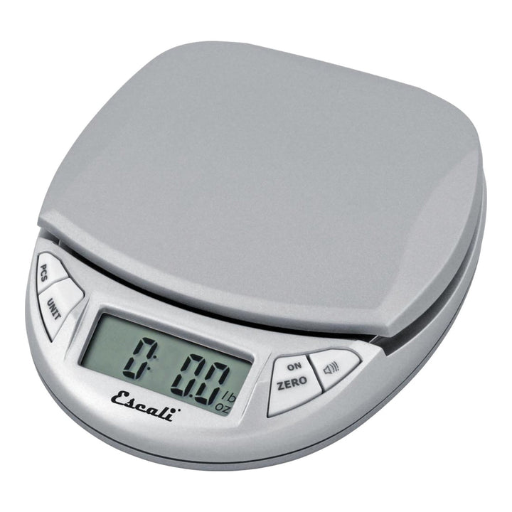 Pico N115s Kitchen, Office Scale, Tare Functionality, Compact Design, LCD Digital Display, 11lb Capacity, Silver/Grey