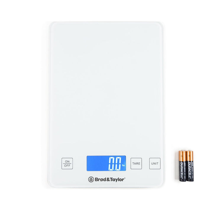 Brod and Battery High Capacity Digital Kitchen Scale for Baking, Cooking, Meal Prep, and Other Measurement