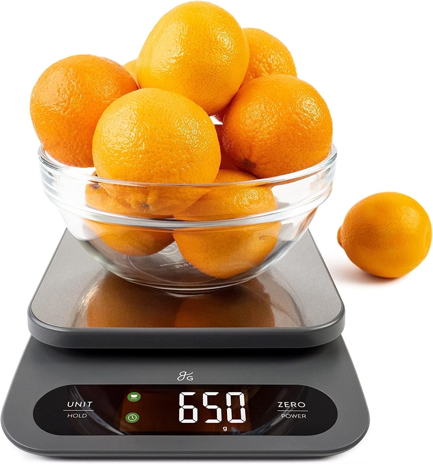 Greater Goods High-capacity Food Scale, Digital Kitchen Scale with LCD Display and Tare Function, for Accurate Kitchen, Food and Portion Weighing