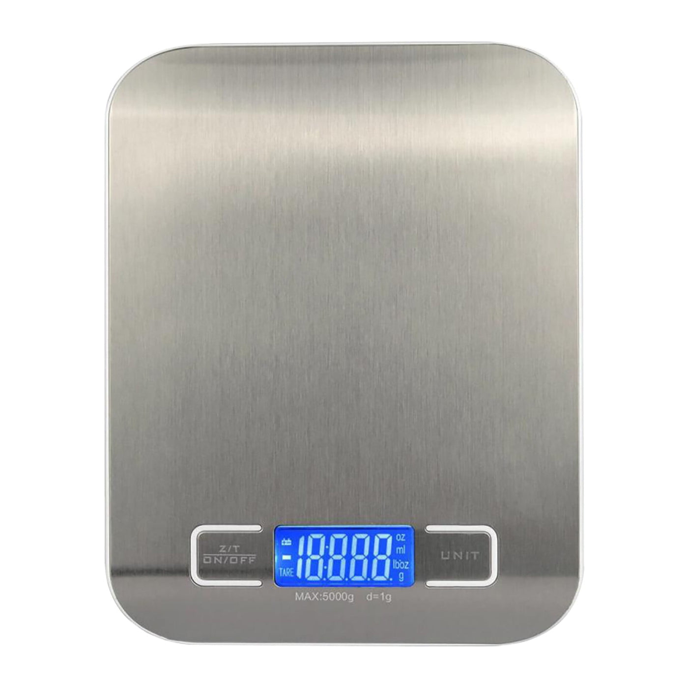 Kitchen Gadgets Kezqiaxn Food Scale 11lb Kitchen Scale with 6 Units Tare Function LCD Display 0.05oz/1g Stainless Steel Digital Food Scale Grams and