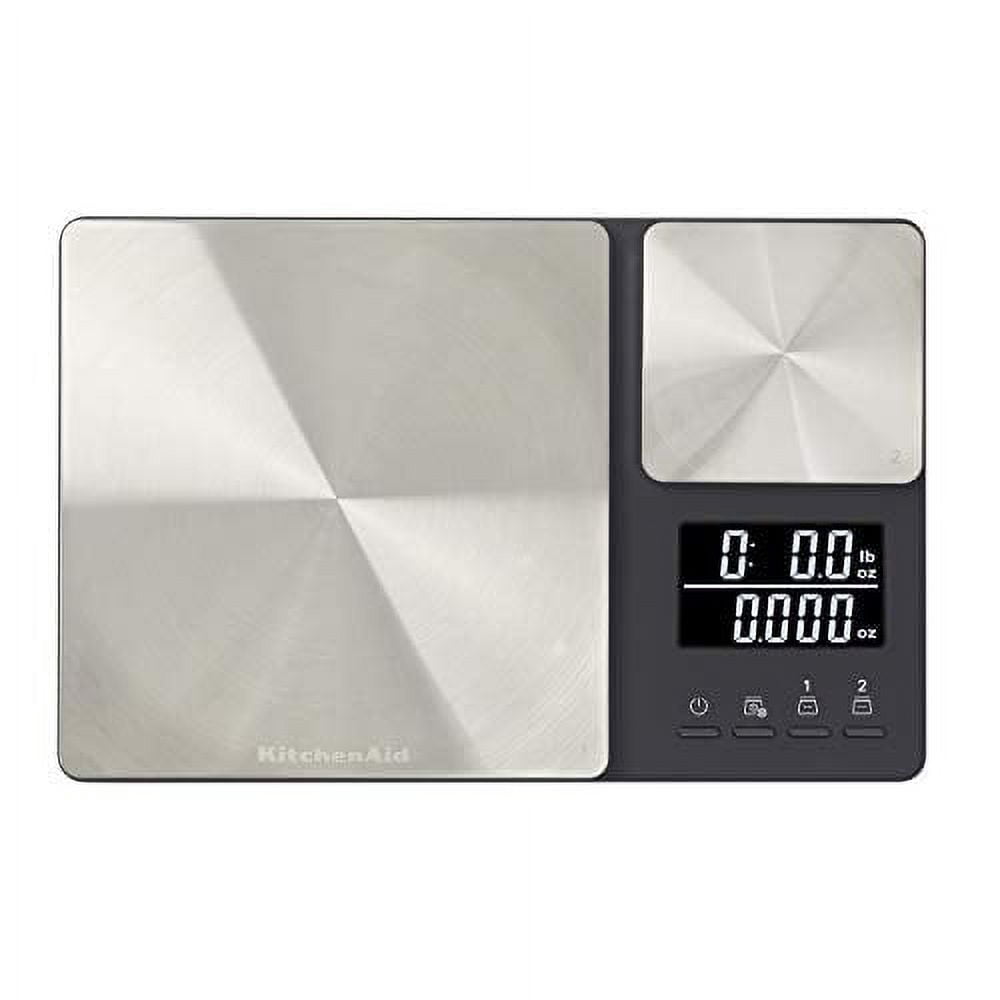 Dual Platform Digital Kitchen Scale, 11, for Accurate Kitchen, Food and Portion Weighing, Durable Design for Daily Home Use