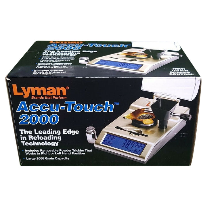 Lyman Accu-touch 2000, Electr Scale (115/230V), for Accurate Kitchen, Food and Portion Weighing, Durable Design for Daily Home Use