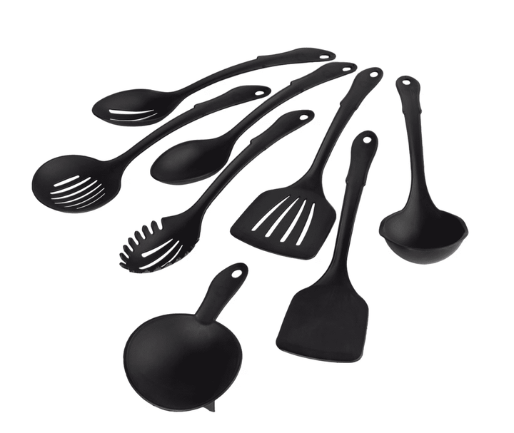 8-Piece Utensil Set, for Cooking, Mixing, Serving and Nonstick Cookware, Durable Design for Daily Home Use