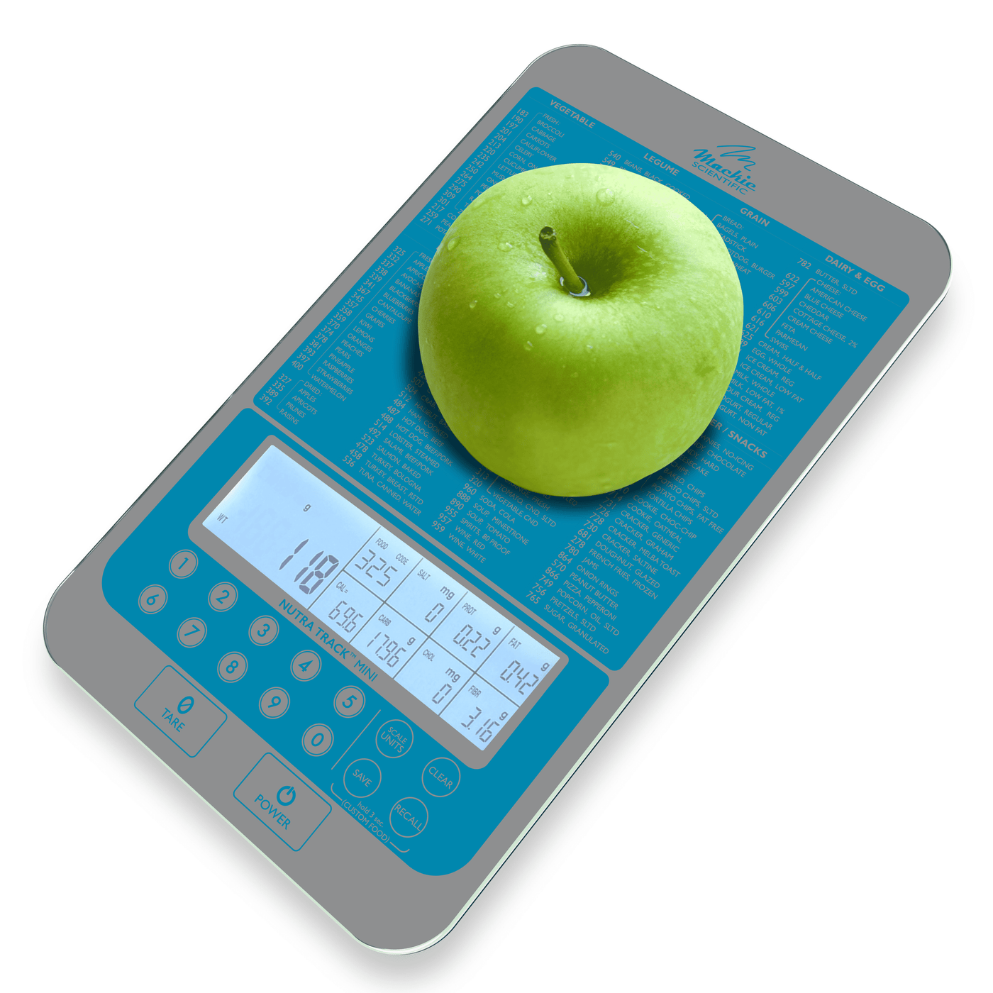 Nutra Track Food and Nutrition Scale, An American Co. You Can Find Cheaper But You Cant Find Better, Our Proprietary Usda Nutritional Calculator