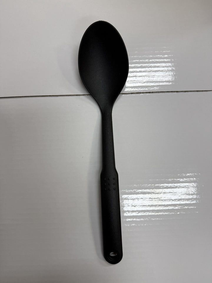 Nylon Solid Spoon, for Cooking, Mixing, Serving and Nonstick Cookware, Durable Design for Daily Home Use