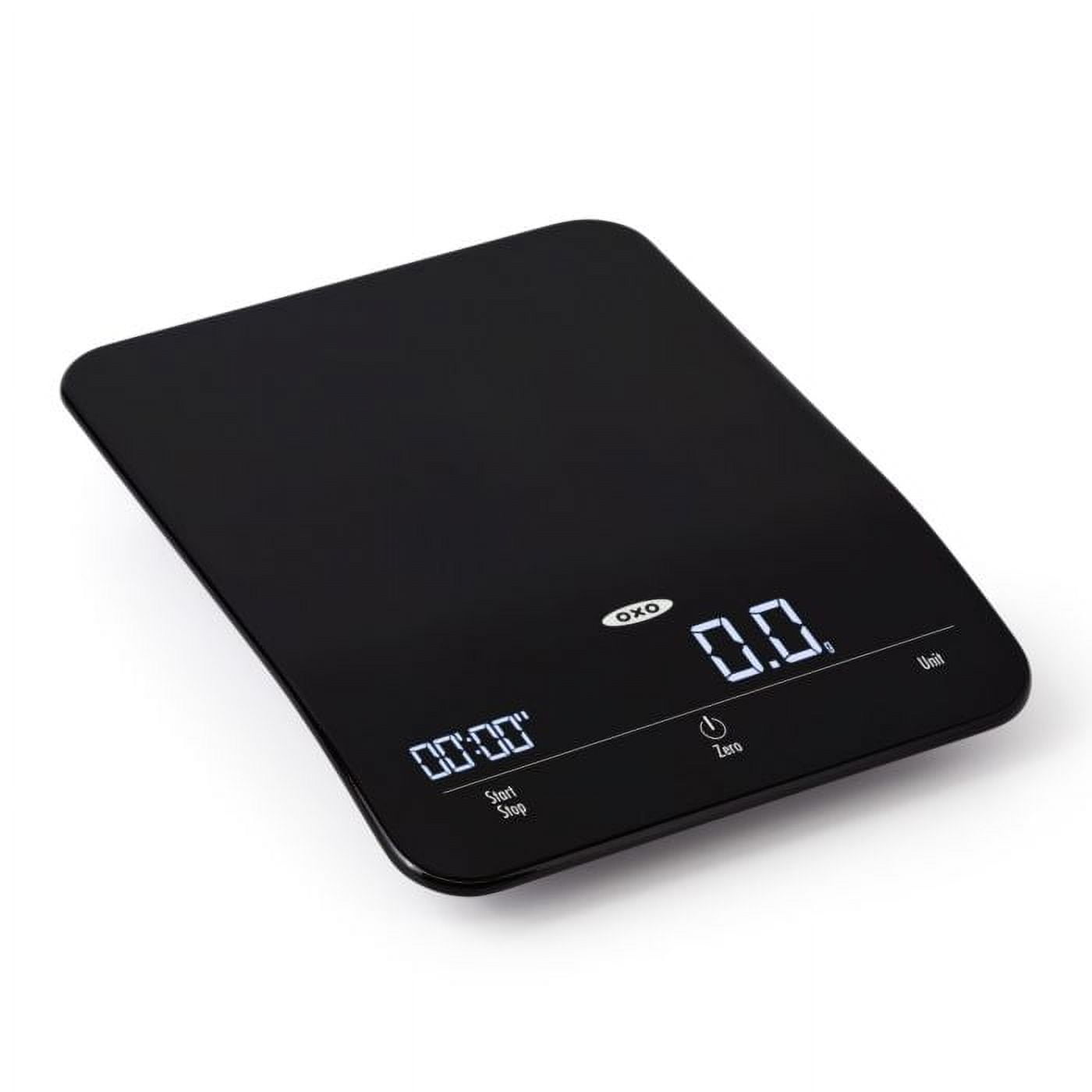 Precision Scale Digital Display 6 Lb Timer Kitchen Scale, for Accurate Kitchen, Food and Portion Weighing