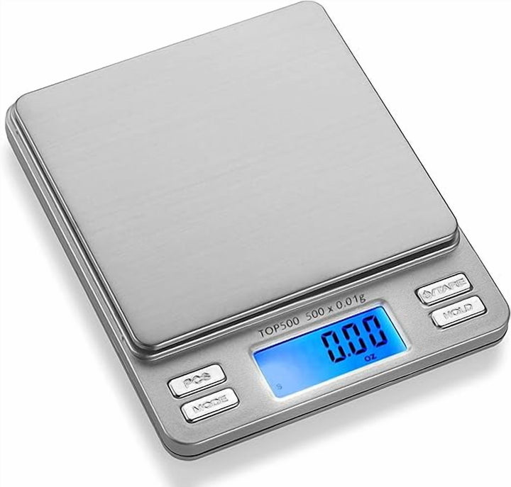 Smart Weigh Digital Pro Pocket Scale 500g X 0.01 Grams Precise Weighing Professional Weight Food Ounces and Grams Mini Kitchen Jewelry Portable Herb