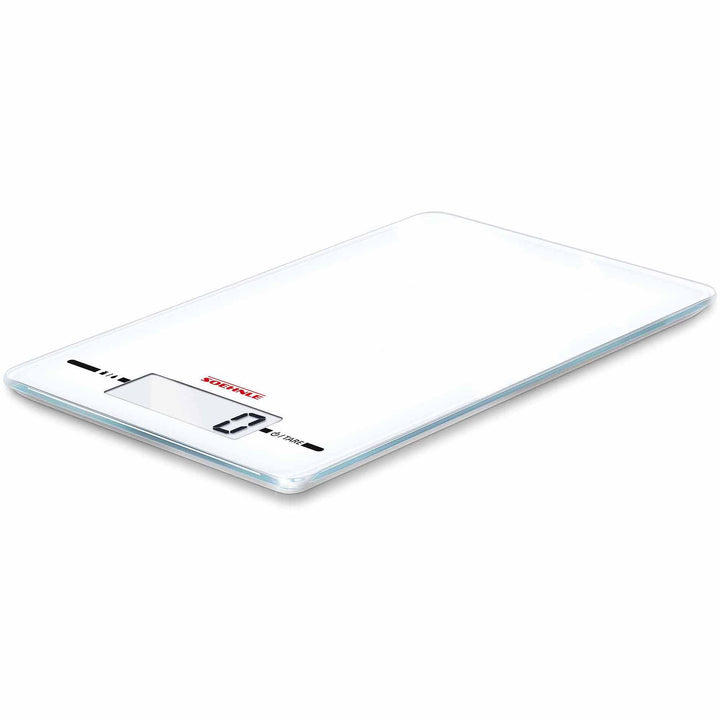 66177 Page Evolution White Digital Kitchen Scale, for Accurate Kitchen, Food and Portion Weighing, Durable Design for Daily Home Use