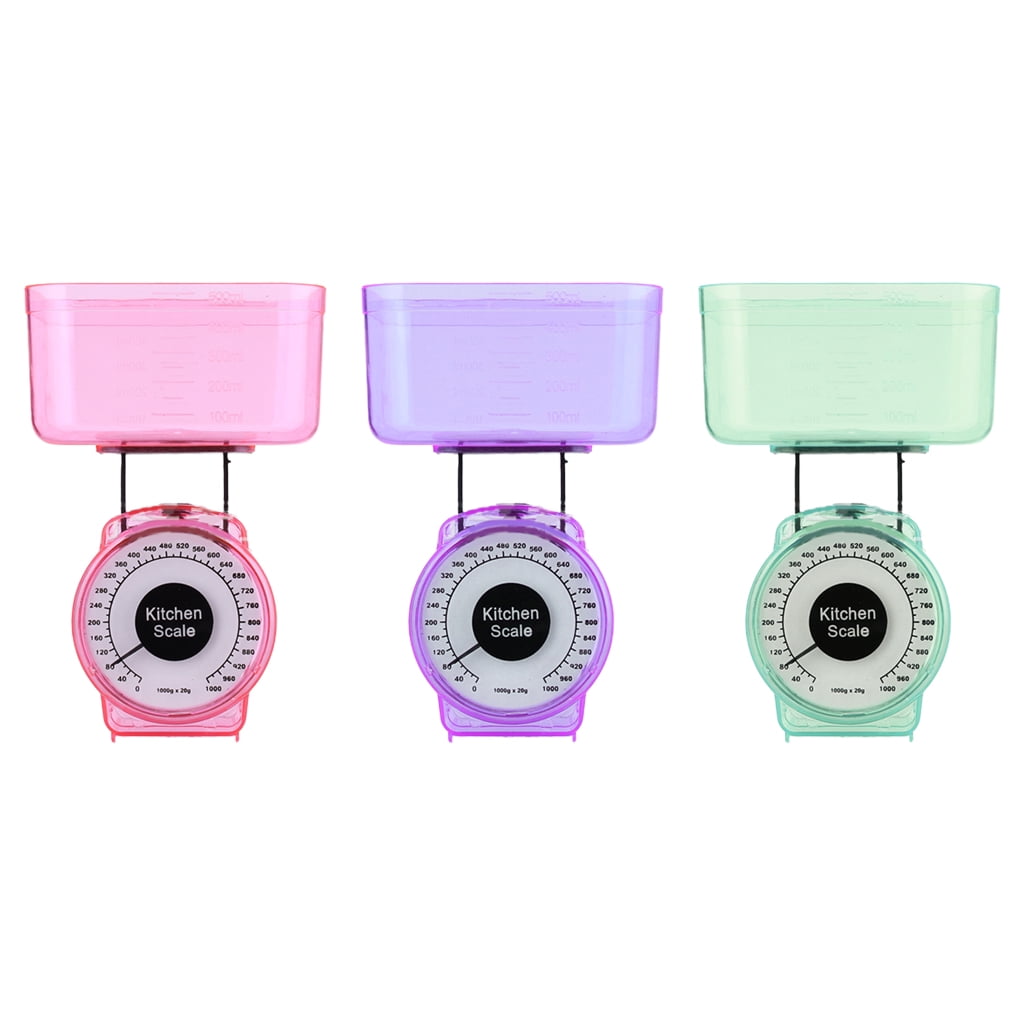 Kitchen Scale Small Mechanical Scale Kitchen for Weighing Food Simple to Use, for Accurate Kitchen, Food and Portion Weighing