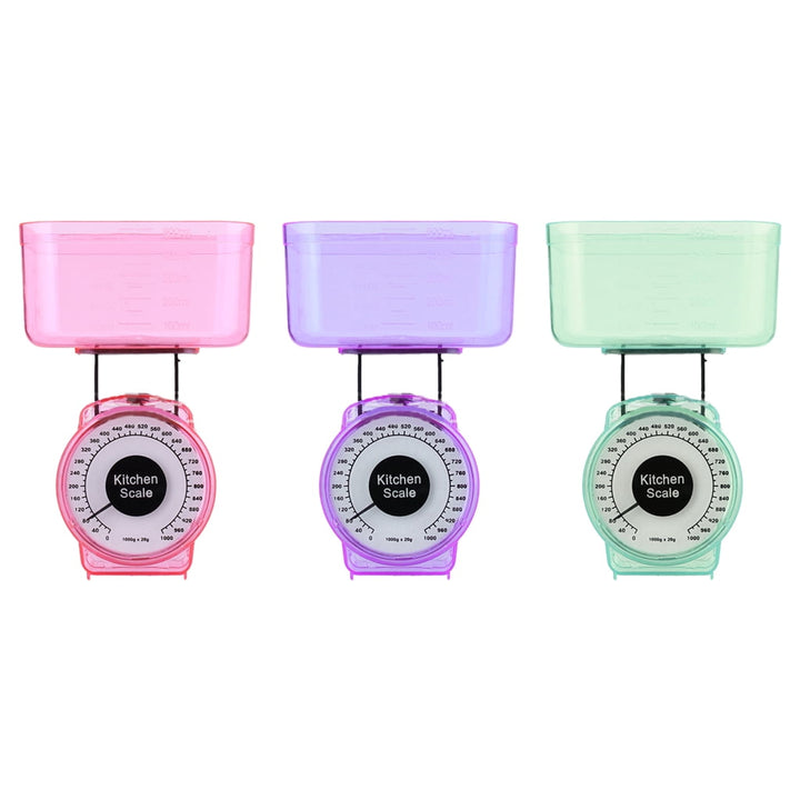 Kitchen Scale Small Mechanical Scale Kitchen for Weighing Food Simple to Use, for Accurate Kitchen, Food and Portion Weighing