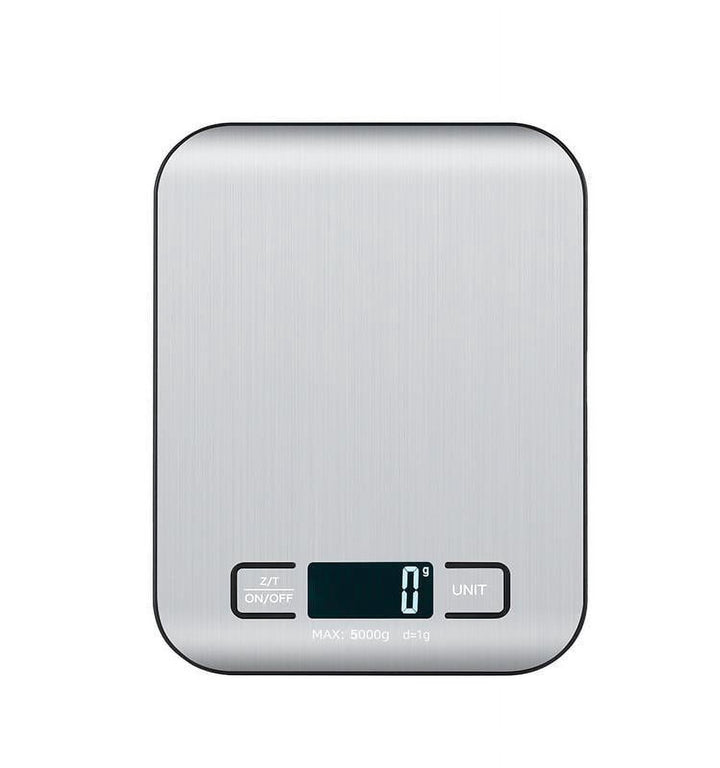 Food Scale Silver, for Accurate Kitchen, Food and Portion Weighing, Durable Design for Daily Home Use