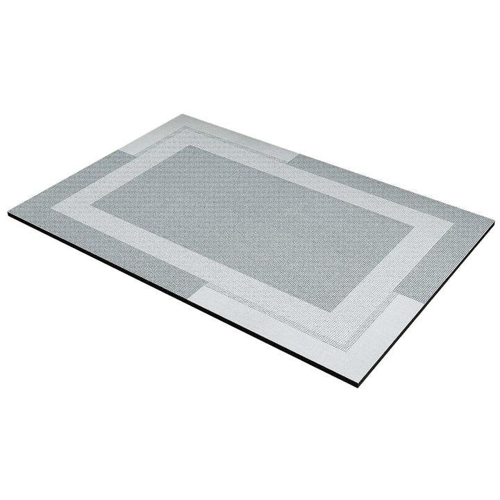 Non Slip Bath Mat Quick Dry Super Absorbent 16x24in Gray Bathroom Shower Kitchen Rug, for Everyday Home Kitchen Cooking, Storage and Organization