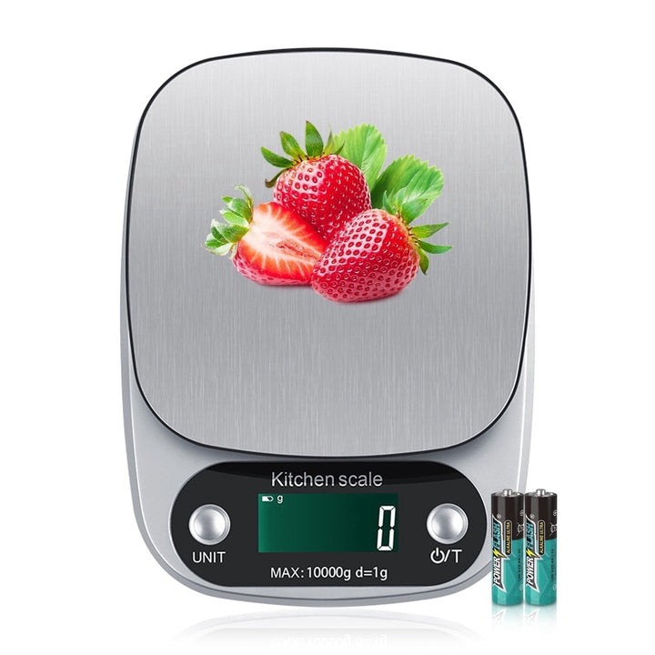 Food Scale, 22 Lb Digital Kitchen Scales, Weight Ounces and Grams for Cooking and Baking, 9 Units with Tare Function, LCD Display
