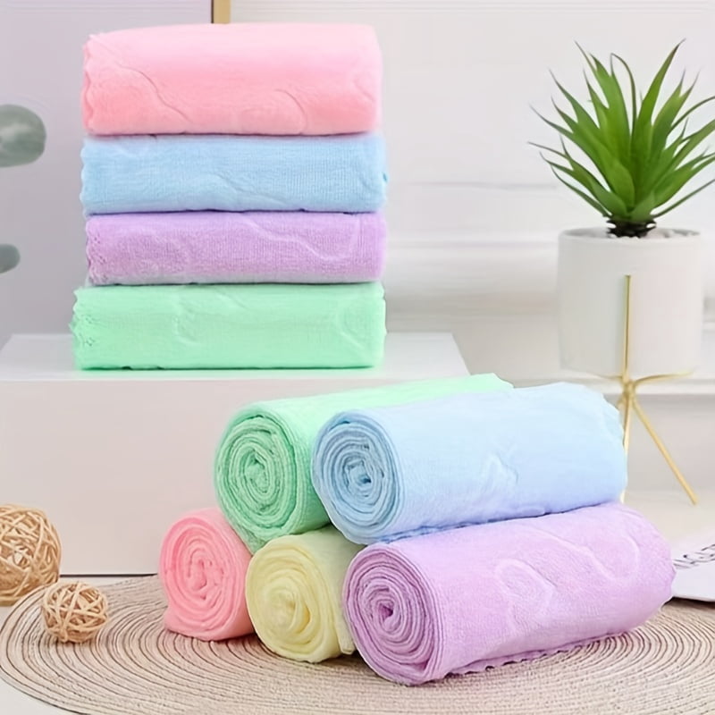 20-Pack Kitchen Dishcloths, Non-shedding Reusable Dish Towels, Super Absorbent Coral Fleece Cleaning Cloths, Nonstick and Washable, Fast Drying