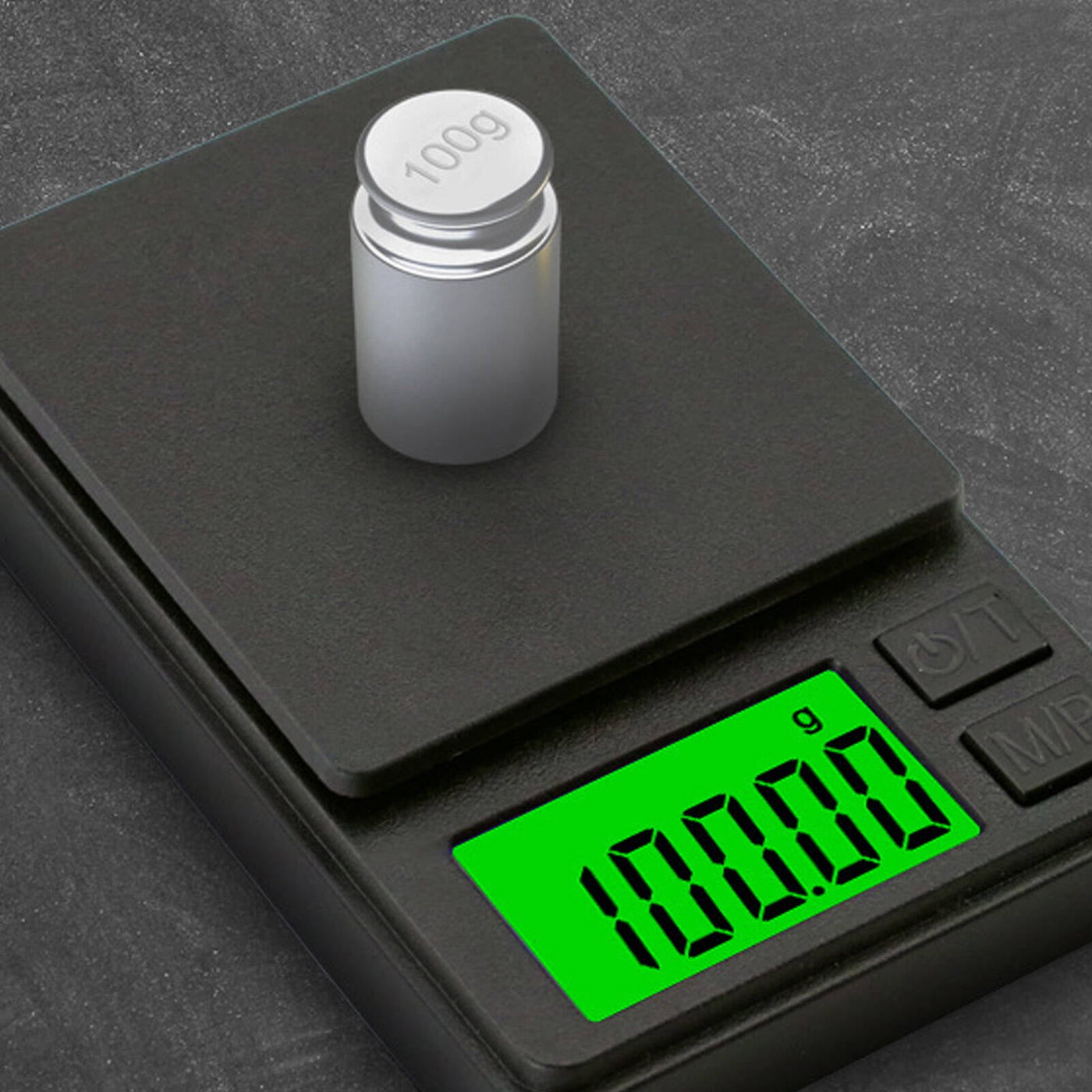 Gjx Gram Scale, High Precision Food Scale Grams and Ounces, Portable Design Scales Digital Weight Grams, Black-1