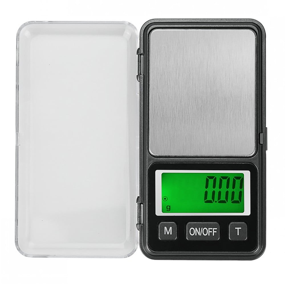 Digital Kitchen Scale, 500g/0.01g High Accuracy Precision Multifunction Food Meat Scale Jewelry Lab Carat Powder Scale with Back-lit LCD Display