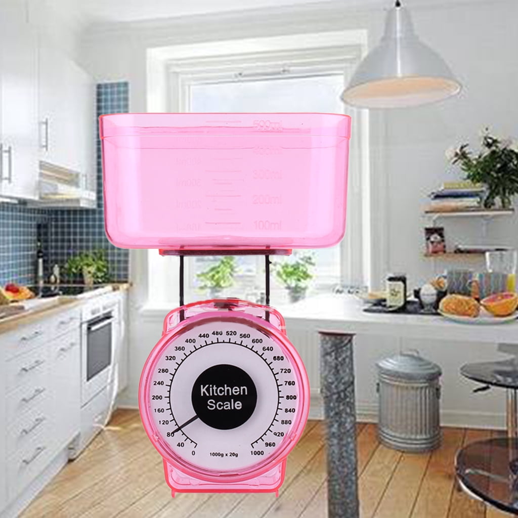 Kitchen Scale Small Mechanical Scale Kitchen for Weighing Food Simple to Use, for Accurate Kitchen, Food and Portion Weighing