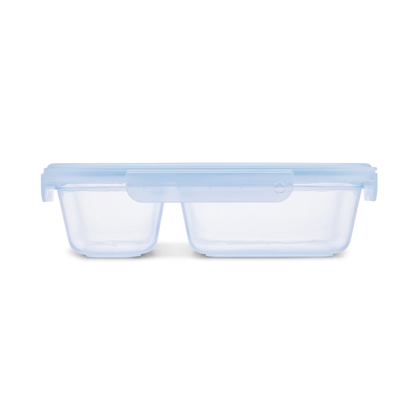Snap and Nest Plastic 8-Piece Divided Meal Prep Set, Well Suited to Refrigerator Organization and Meal Preparation