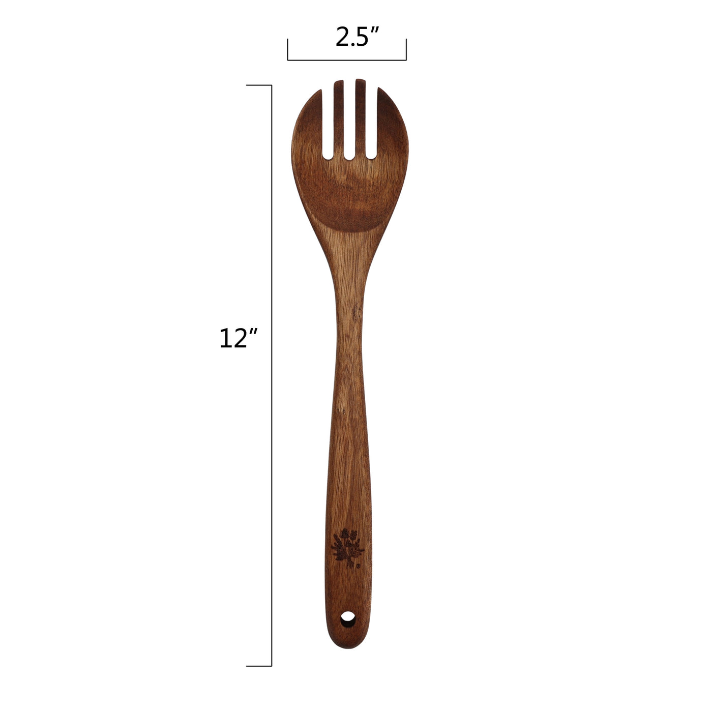 Agetha 6-Piece Acacia Wood and Bamboo Melamine Crock Set, Brown, for Everyday Home Kitchen Cooking, Storage and Organization