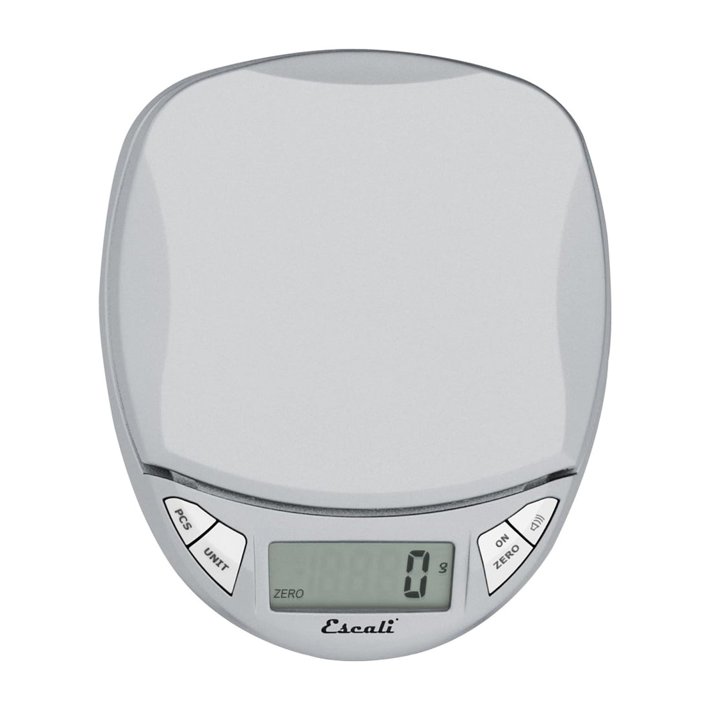 Pico N115s Kitchen, Office Scale, Tare Functionality, Compact Design, LCD Digital Display, 11lb Capacity, Silver/Grey