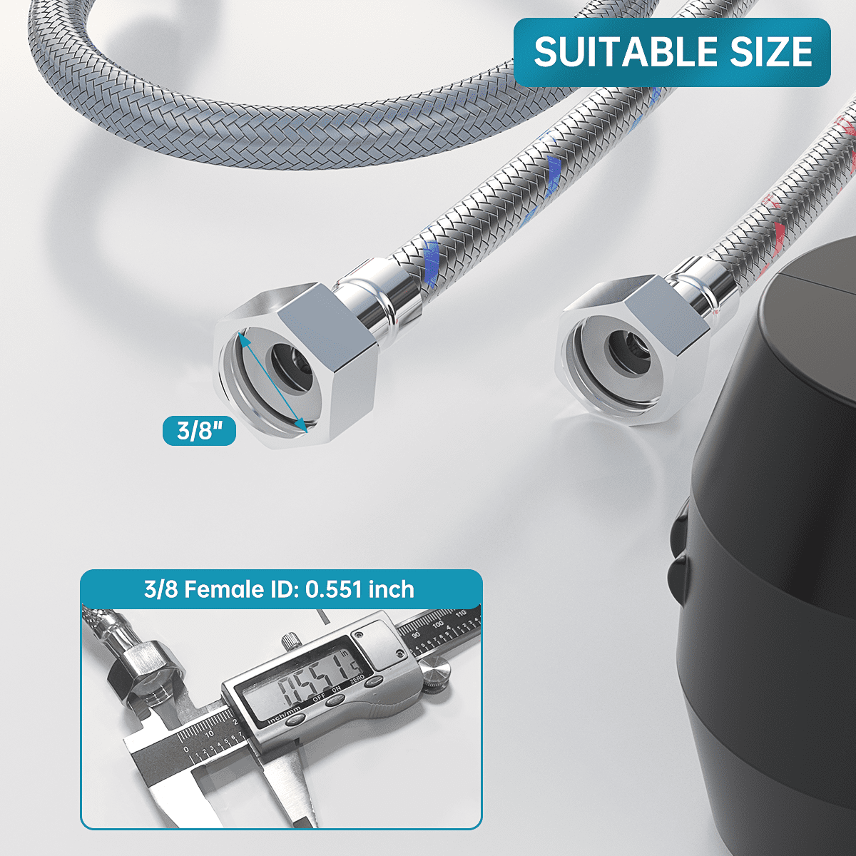 Kitchen Sink Faucets with Pull Down Sprayer, High Arc Single Handle with Water Lines, for Kitchen Sink, Home, Bar and Utility Use