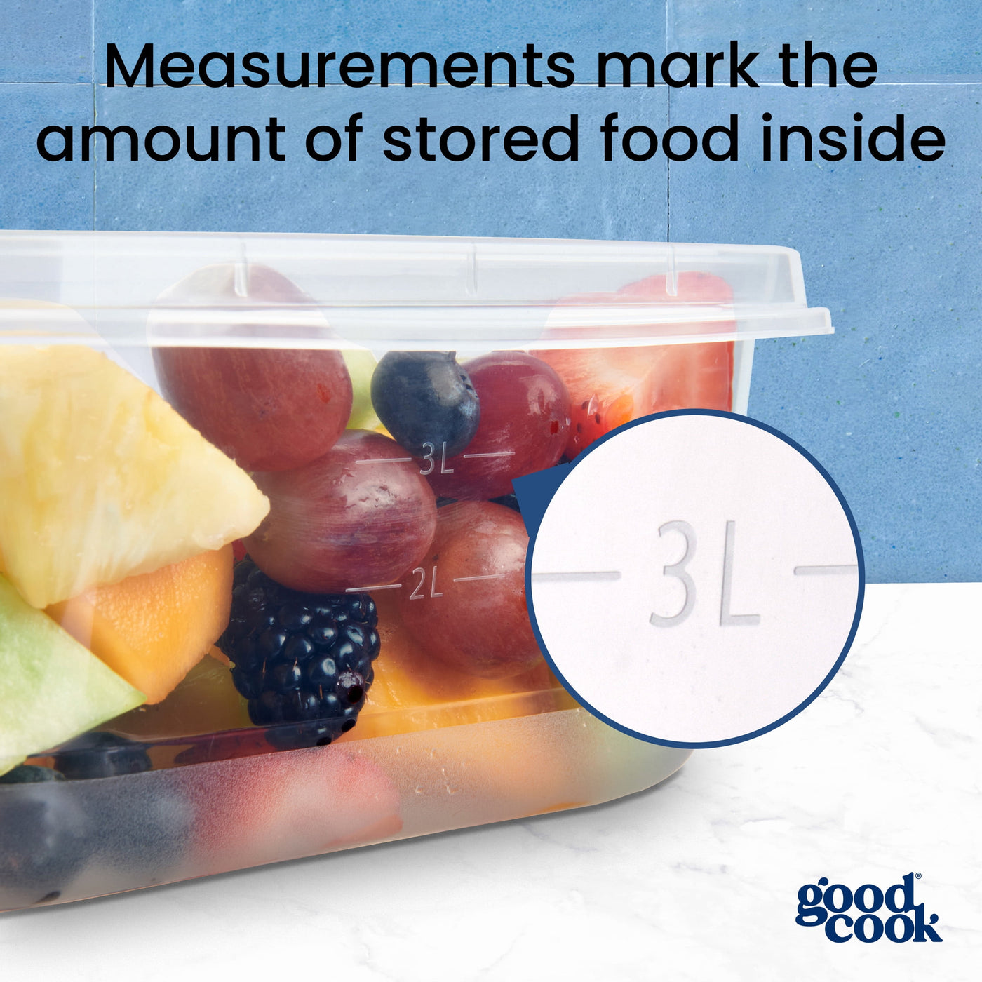 Large Rectangle Container, 2-Pack, Red, Made Without Bpa, Dishwasher Safe, for Pantry Organization, Meal Prep and Dry Food Storage