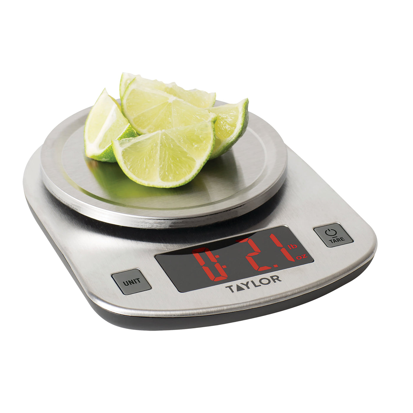 Digital Stainless Steel LED 11 Lb. Kitchen Scale and Food Scale, for Accurate Kitchen, Food and Portion Weighing