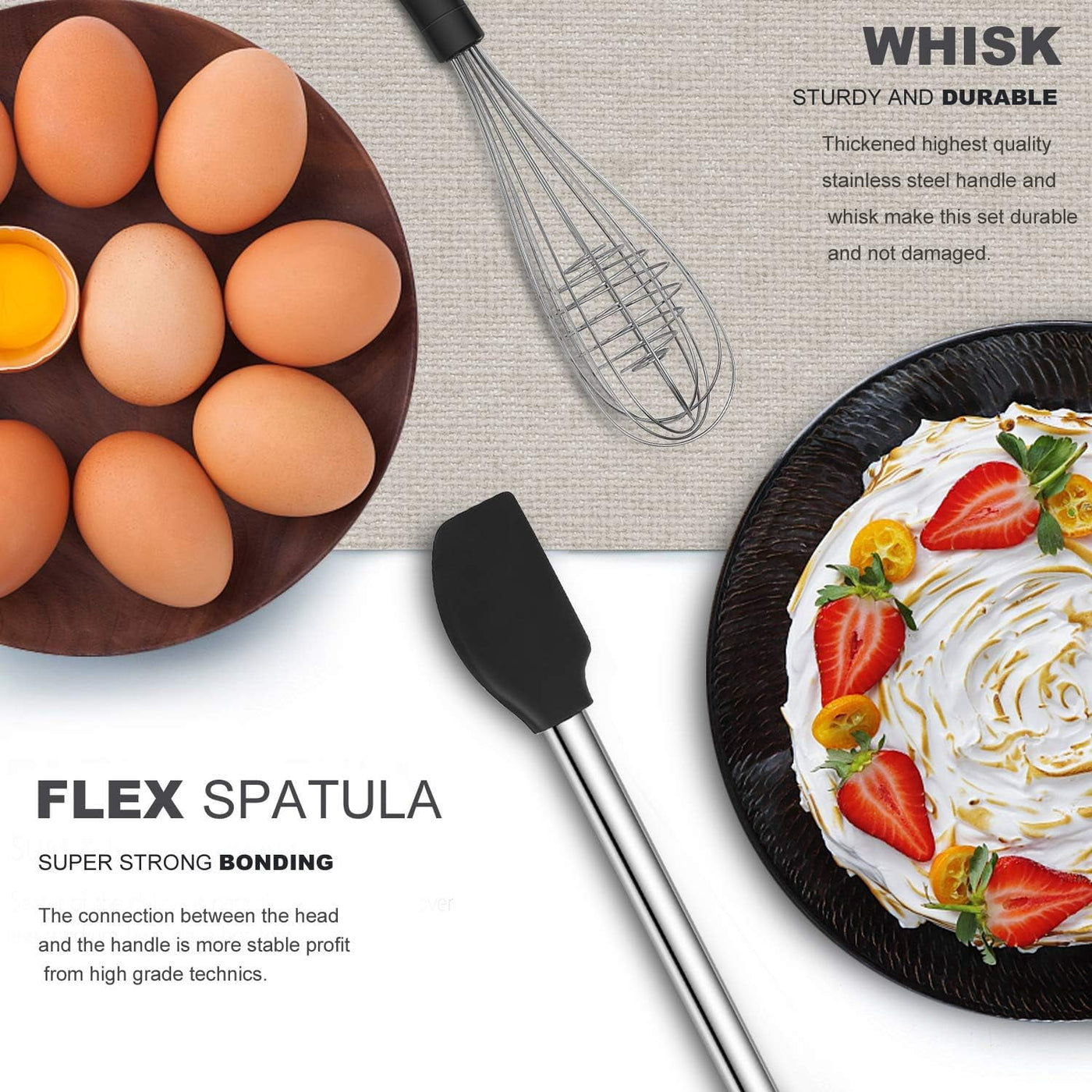 Kitchen Utensil Set-silicone Cooking Utensils-33 Kitchen Gadgets and Spoons for Nonstick Cookware-silicone and Stainless Steel Spatula Set-best