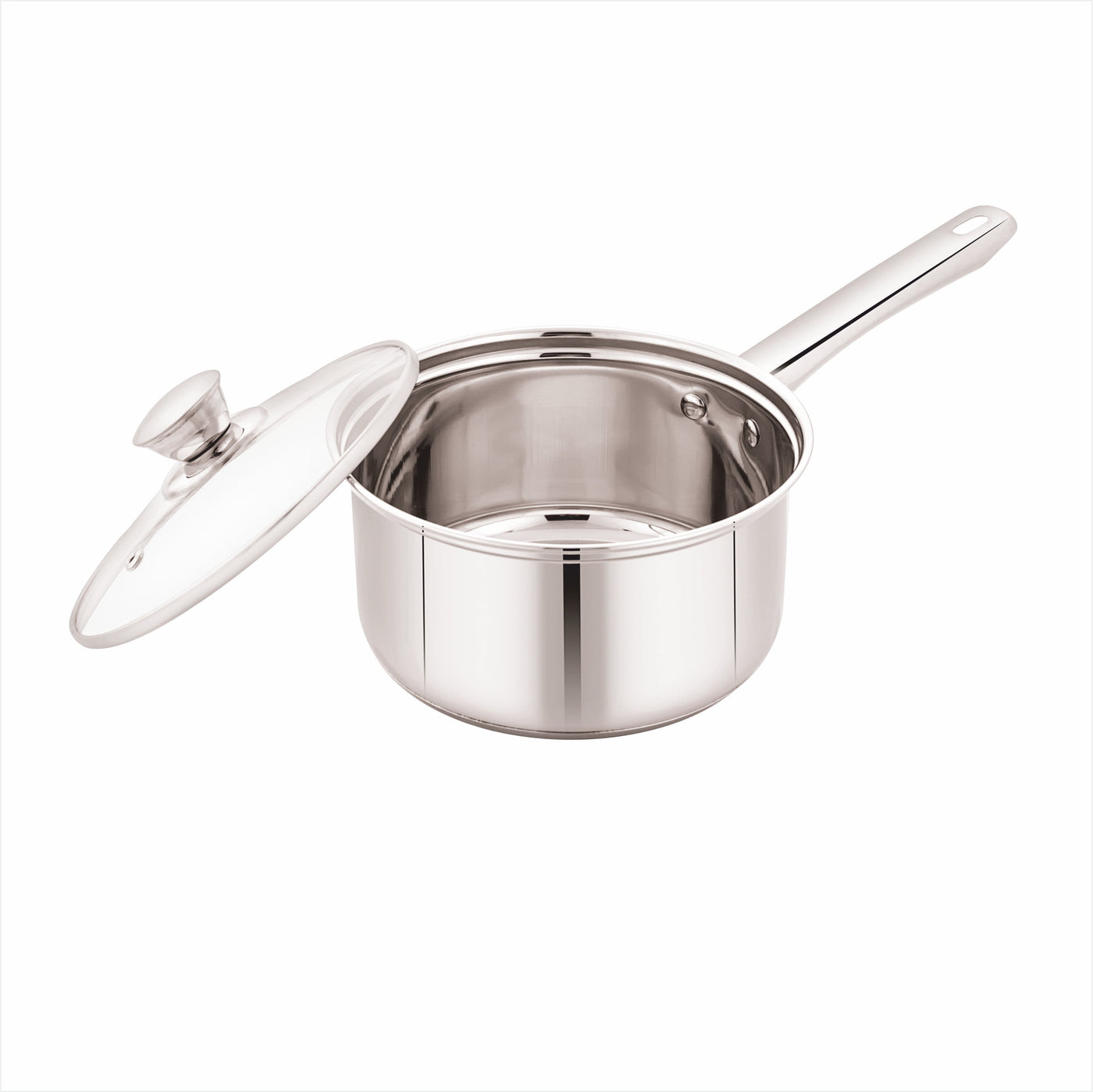 Stainless Steel 10-Piece Cookware Set with Lids and Kitchen Utensils, for Cooking, Mixing, Serving and Nonstick Cookware