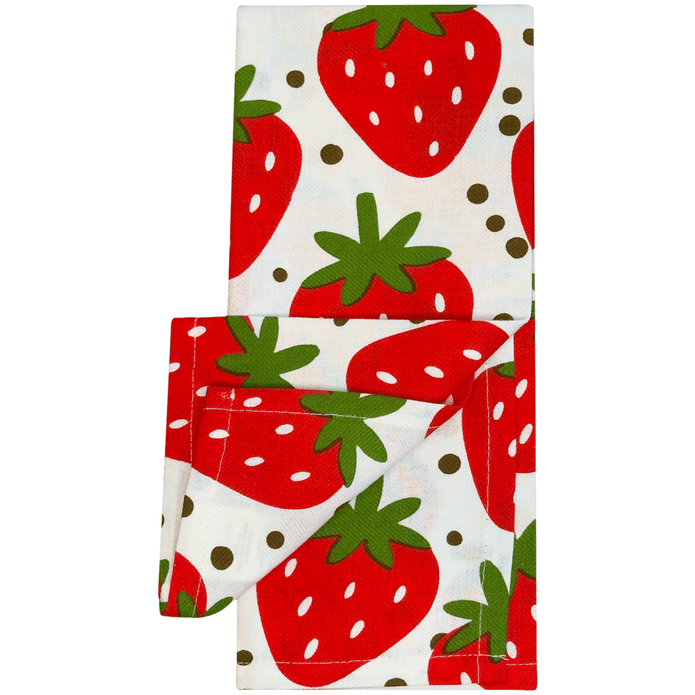 Celebrate Everyday Strawberry Kitchen Towel, for Drying Dishes, Wiping Counters and Everyday Kitchen Cleaning