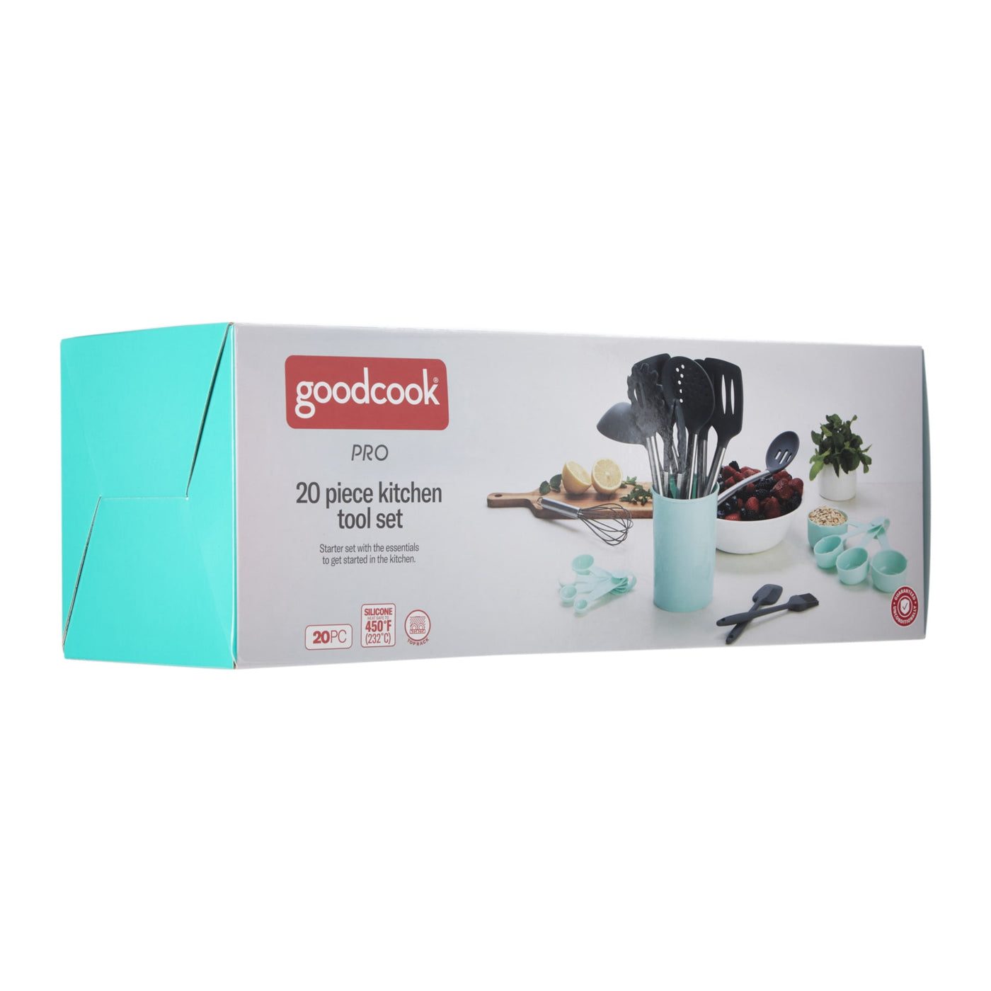 20-Piece Kitchen Tools and Gadget with Crock Set, for Everyday Home Kitchen Cooking, Storage and Organization