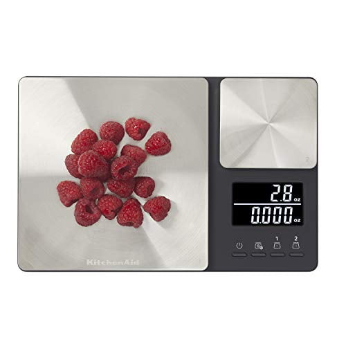 Dual Platform Digital Kitchen Scale, 11, for Accurate Kitchen, Food and Portion Weighing, Durable Design for Daily Home Use