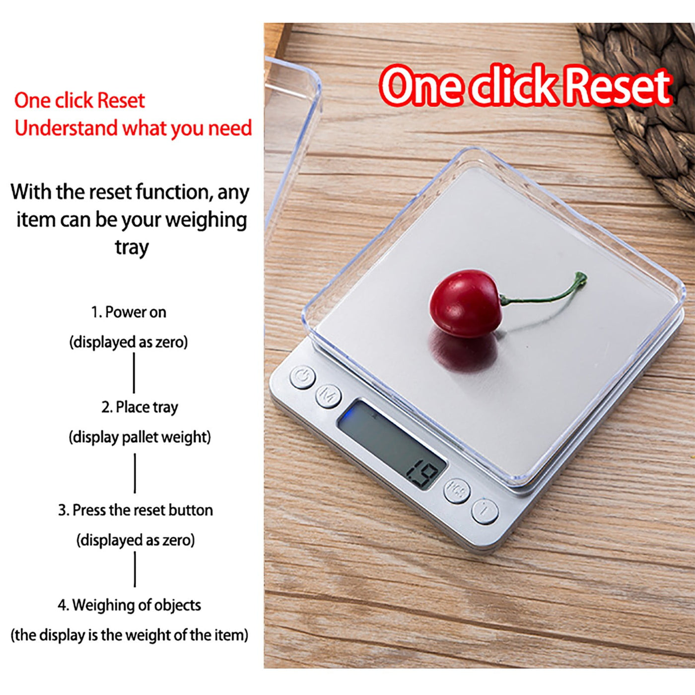 Kitchen Precision Electronic Scale Precision 0.1 Gram Me Dical Drug Electronic, for Accurate Kitchen, Food and Portion Weighing