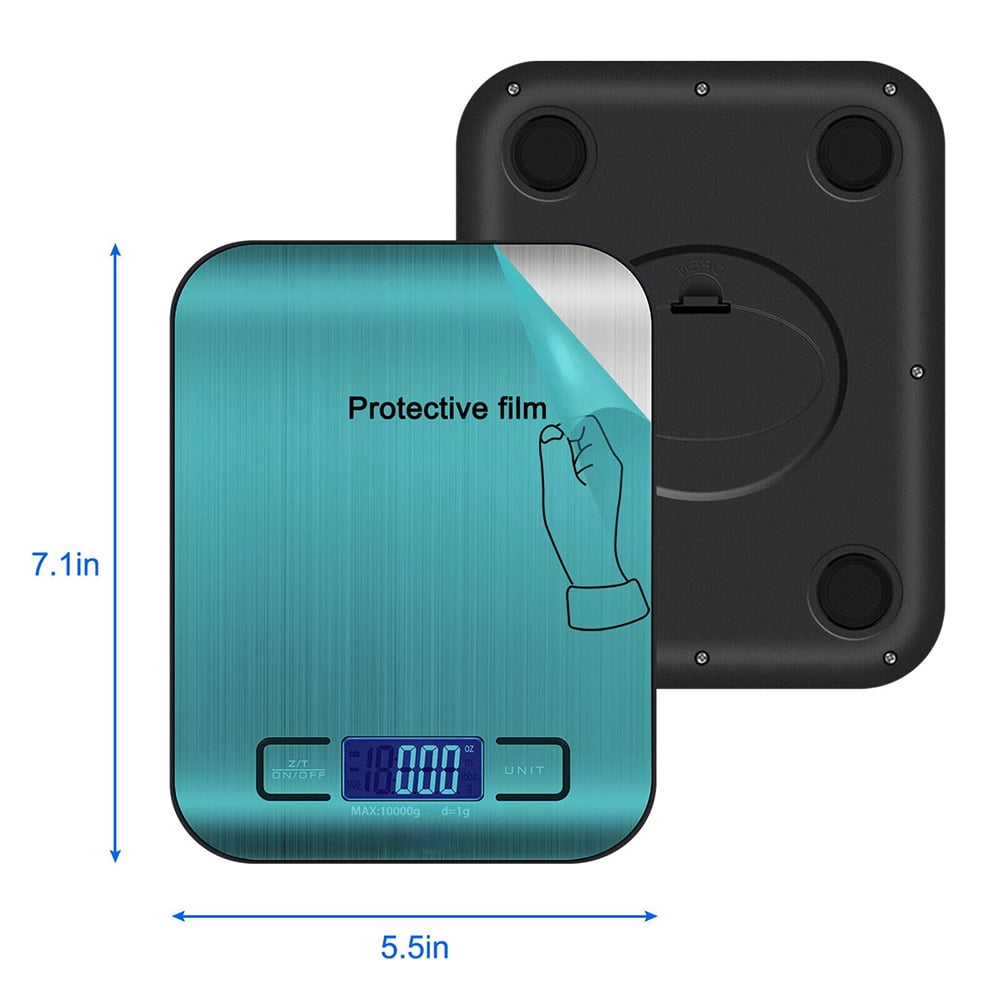Digital Food Scale, 22lb Kitchen Scales Grams and Ounces for Weight Loss, Cooking, for Accurate Kitchen, Food and Portion Weighing