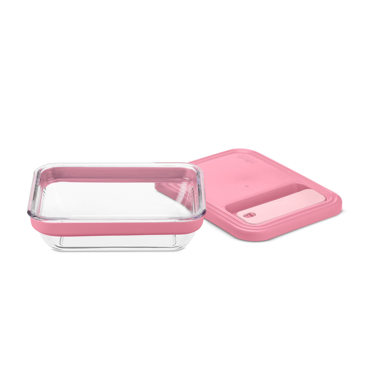 Fresh Stack Glass 3.7cup Food Storage Container, Designed to Help with Pantry Storage and Everyday Organization