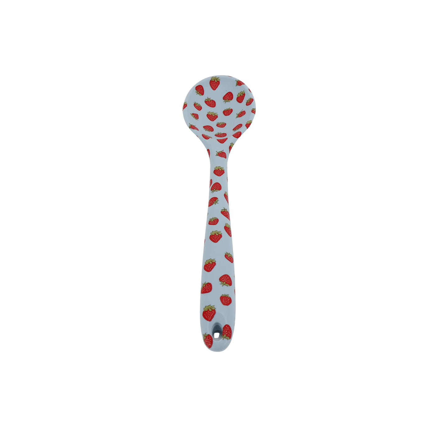Just Feed Me By Jessie James Decker 5-Piece Silicone Kitchen Gadget Set, Strawberry, for Everyday Home Kitchen Cooking, Storage and Organization