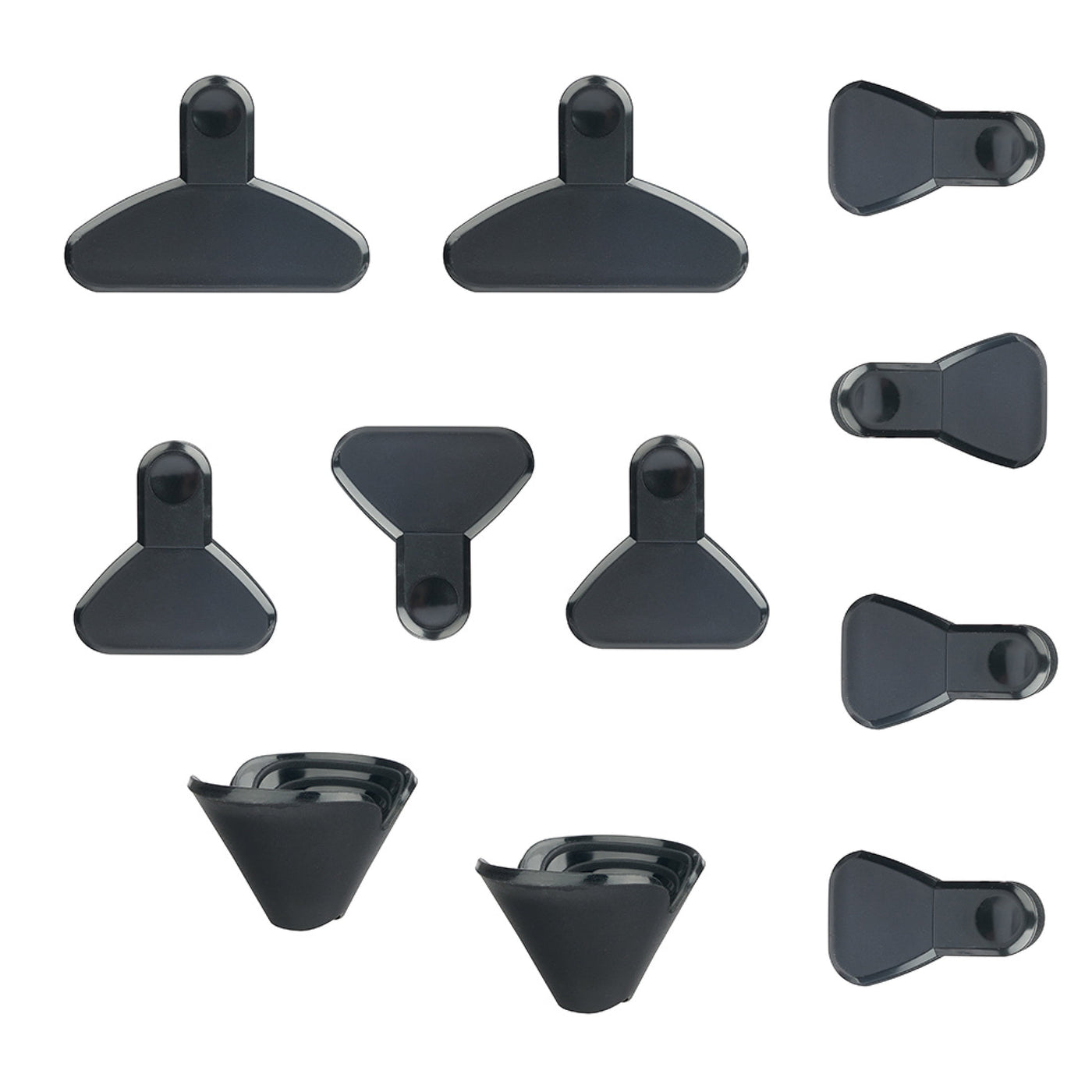 36-Piece Kitchen Gadget Set with Kitchen Cooking Utensils, and Drawer Organizer, Black, for Cooking, Mixing, Serving and Nonstick Cookware