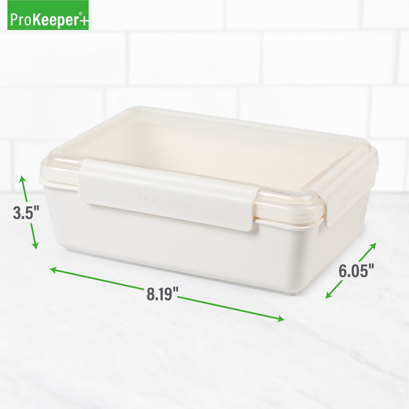+ 12 Cup Plastic Food Storage Container, Well Suited to Hot or Cold Meals Away From Home, for Pantry Organization, Meal Prep and Dry Food Storage
