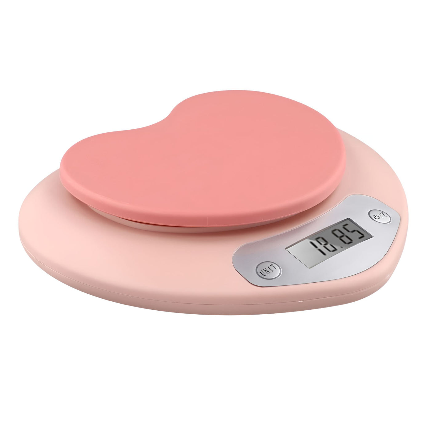2026 Heart-shaped Kitchen Scale 5Kg Precision LCD Display for Accurate Weighing Kitchen Weighing Scales for Baking, Meal Prep, Portion Control